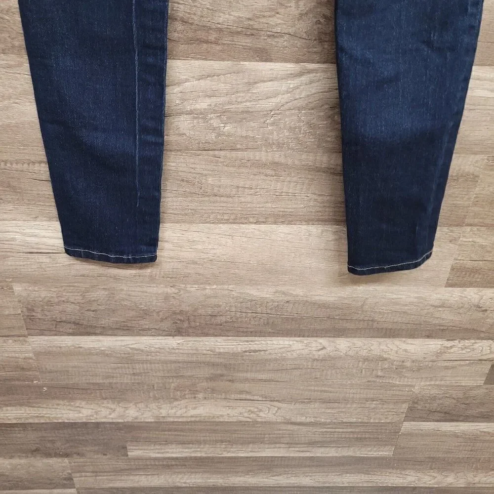 Blanknyc‎ Ankle Skinny Jeans Blue Dark Wash Womens Size 27 Stretch Denim Pockets